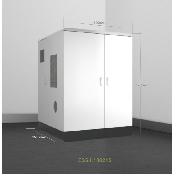 Sistem trifazat stocare energie 100 kW / 215 kWh cu baterie LiFePO4 – On/Off Grid